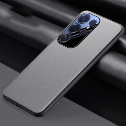 Plain-leather All-inclusive Shockproof Phone Case, For Samsung Galaxy S25 5G, For Samsung Galaxy S25+ 5G, For Samsung Galaxy S25 Ultra 5G