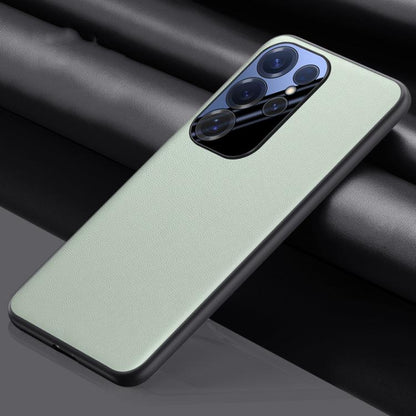 Plain-leather All-inclusive Shockproof Phone Case, For Samsung Galaxy S25 5G, For Samsung Galaxy S25+ 5G, For Samsung Galaxy S25 Ultra 5G