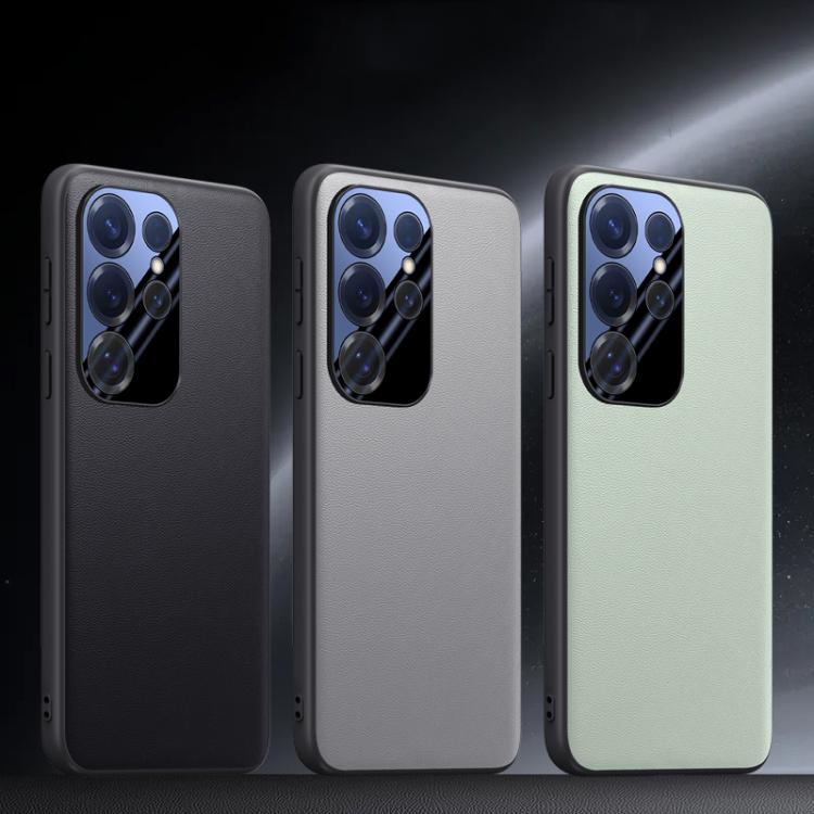 Plain-leather All-inclusive Shockproof Phone Case, For Samsung Galaxy S25 5G, For Samsung Galaxy S25+ 5G, For Samsung Galaxy S25 Ultra 5G