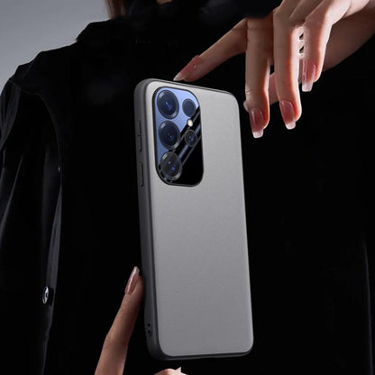 Plain-leather All-inclusive Shockproof Phone Case, For Samsung Galaxy S25 5G, For Samsung Galaxy S25+ 5G, For Samsung Galaxy S25 Ultra 5G