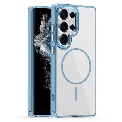 Star Shield Thin Circle MagSafe Phone Case, For Samsung Galaxy S22 Ultra 5G