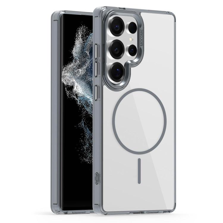 Star Shield Thin Circle MagSafe Phone Case, For Samsung Galaxy S22 Ultra 5G