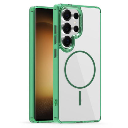 Star Shield Thin Circle MagSafe Phone Case, For Samsung Galaxy S23 FE 5G, For Samsung Galaxy S23 Ultra 5G