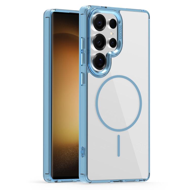 Star Shield Thin Circle MagSafe Phone Case, For Samsung Galaxy S23 FE 5G, For Samsung Galaxy S23 Ultra 5G