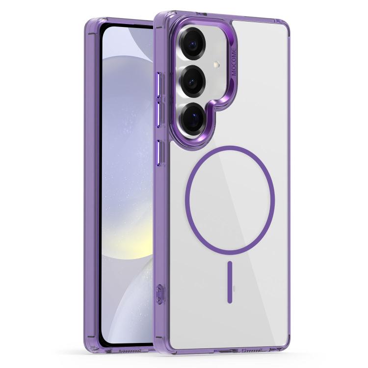 Star Shield Thin Circle MagSafe Phone Case, For Samsung Galaxy S24+ 5G, For Samsung Galaxy S24 5G