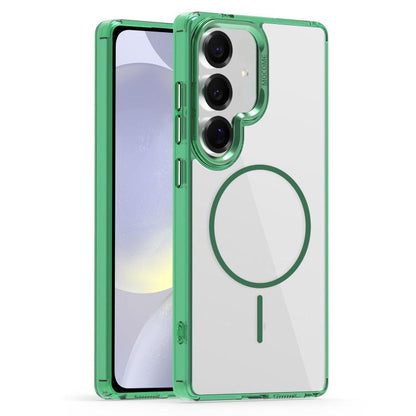 Star Shield Thin Circle MagSafe Phone Case, For Samsung Galaxy S24+ 5G, For Samsung Galaxy S24 5G