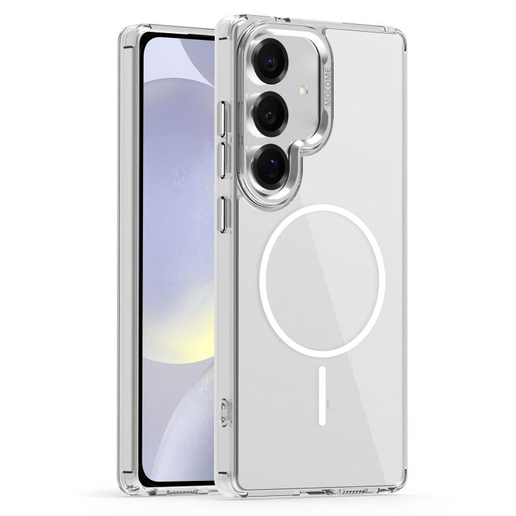 Star Shield Thin Circle MagSafe Phone Case, For Samsung Galaxy S24+ 5G, For Samsung Galaxy S24 5G