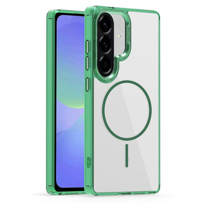 Star Shield Thin Circle MagSafe Phone Case, For Samsung Galaxy A36, For Samsung Galaxy S25 5G