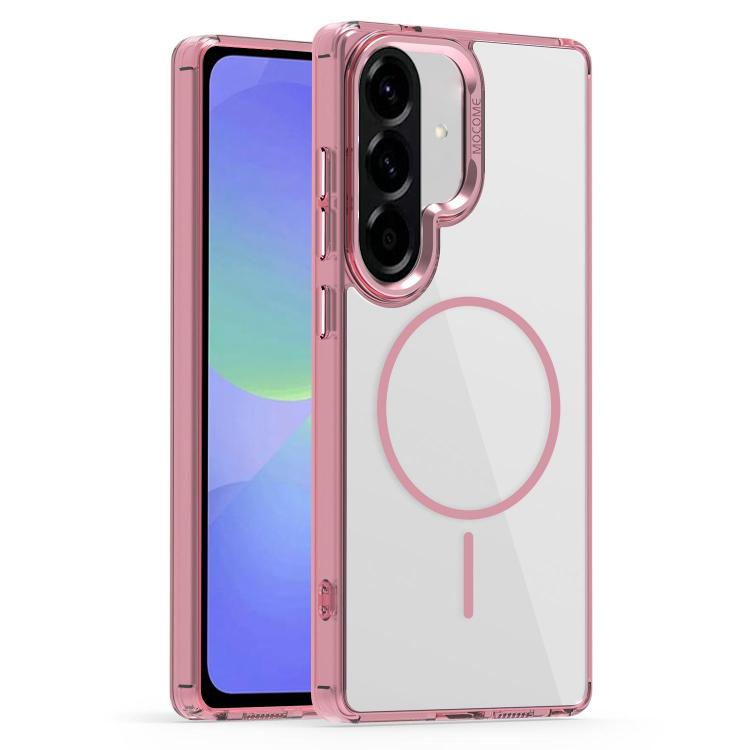 Star Shield Thin Circle MagSafe Phone Case, For Samsung Galaxy A36, For Samsung Galaxy S25 5G