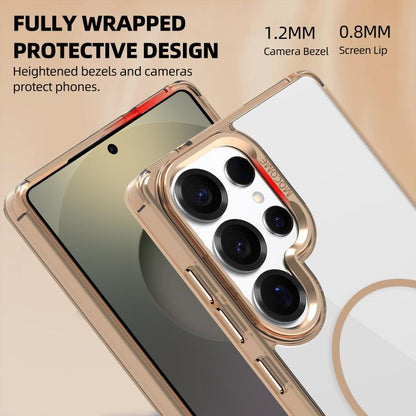Star Shield Thin Circle MagSafe Phone Case, For Samsung Galaxy A16 5G, For Samsung Galaxy S24 FE 5G