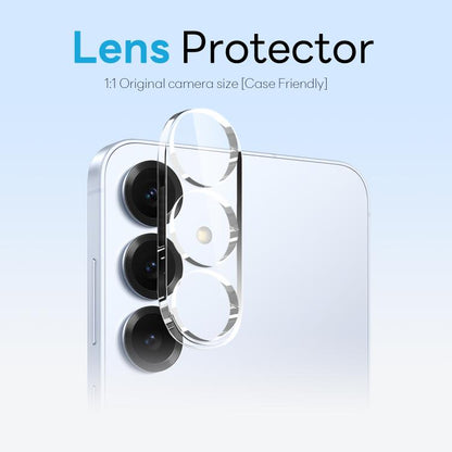 NORTHJO 3 in 1 PC MagSafe Phone Case with Screen Film and Lens Film, For Samsung Galaxy S25 5G, For Samsung Galaxy S25+ 5G, For Samsung Galaxy S24+ 5G, For Samsung Galaxy S24 5G