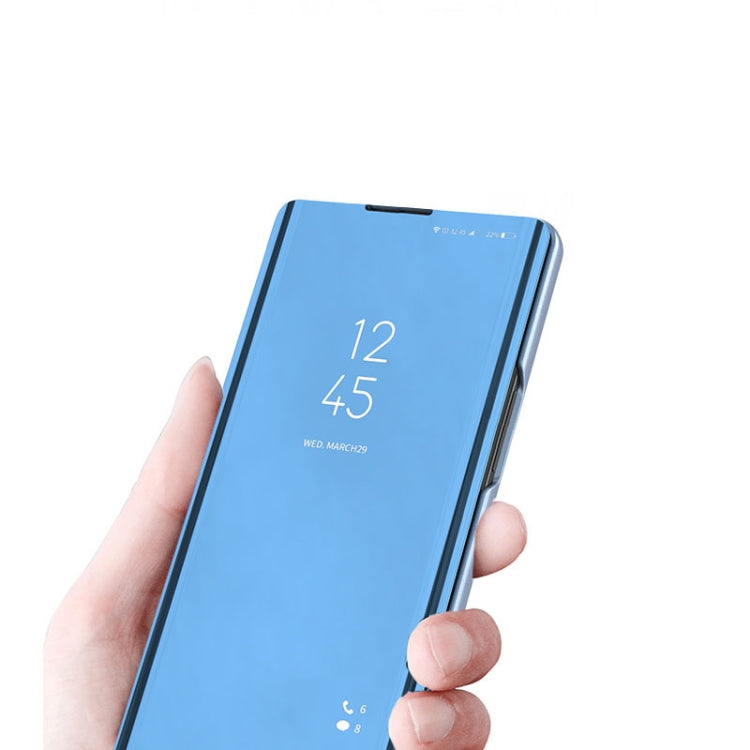 For OPPO A11 / A9 (2020) Plated Mirror Left and Right Flip Cover with Stand Mobile Phone Holster, For OPPO A11