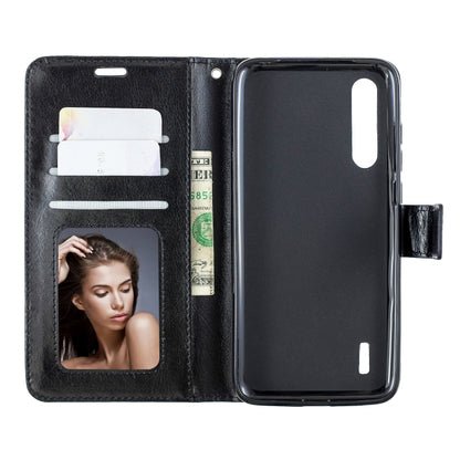 For Xiaomi Mi 9 Lite / CC9 Crazy Horse Texture Horizontal Flip Leather Case with Holder & Card Slots & Wallet & Photo Frame, For Xiaomi Mi 9 Lite