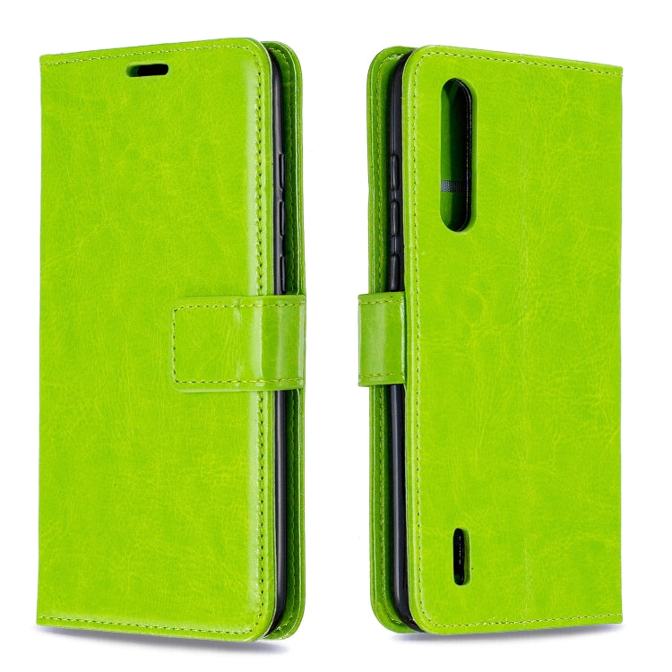 For Xiaomi Mi 9 Lite / CC9 Crazy Horse Texture Horizontal Flip Leather Case with Holder & Card Slots & Wallet & Photo Frame, For Xiaomi Mi 9 Lite