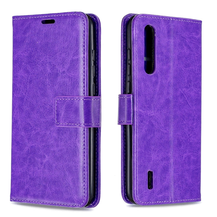 For Xiaomi Mi 9 Lite / CC9 Crazy Horse Texture Horizontal Flip Leather Case with Holder & Card Slots & Wallet & Photo Frame, For Xiaomi Mi 9 Lite