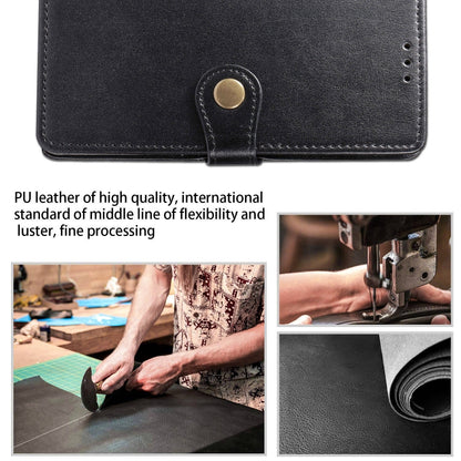 For OPPO A5 2020 / A9 2020 Retro Solid Color Leather Buckle Phone Case with Lanyard & Photo Frame & Card Slot & Wallet & Stand Function, For OPPO A5 2020