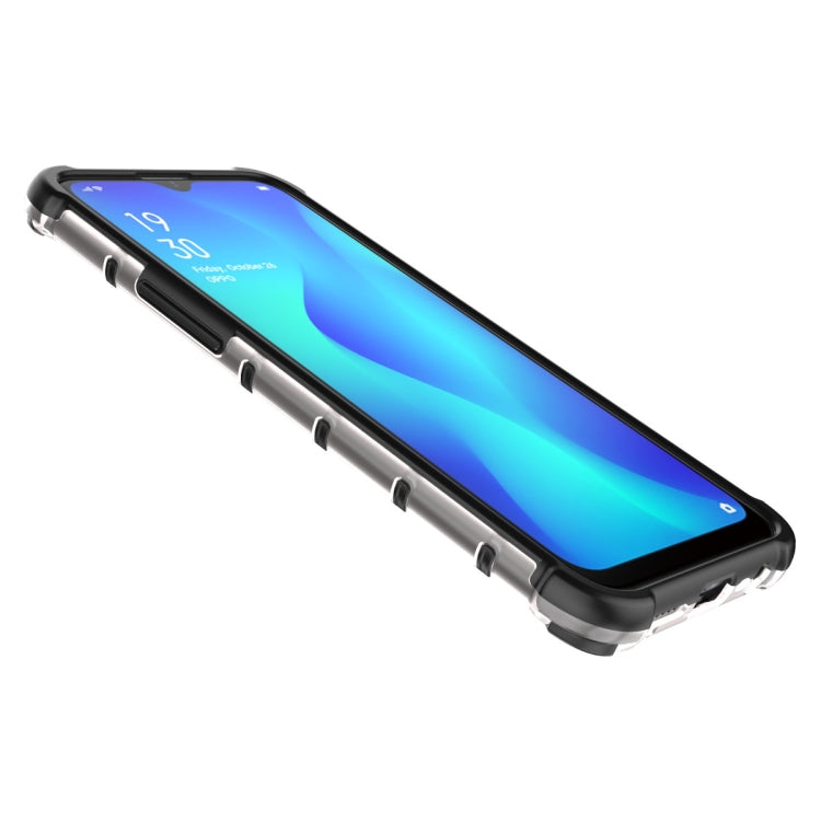 For Oppo A1kShockproof Honeycomb PC + TPU Case