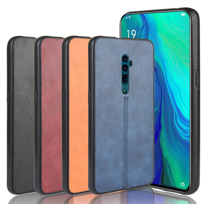 For Oppo Reno 10x zoom Shockproof Sewing Cow Pattern Skin PC + PU + TPU Case, For OPPO Reno 10x zoom