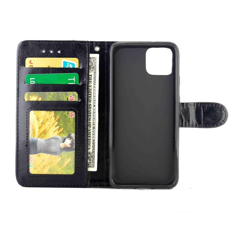 Crazy Horse Texture Leather Horizontal Flip Protective Case with Holder & Card Slots & Wallet & Photo Frame, For Google Pixel4, For LG K20(2019), For OPPO Realme5 Pro