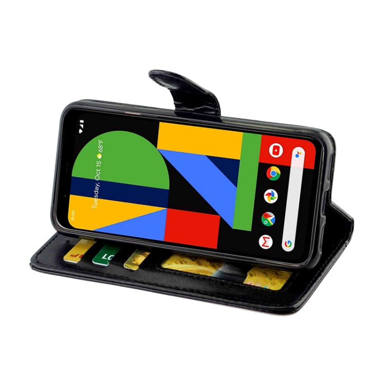 Crazy Horse Texture Leather Horizontal Flip Protective Case with Holder & Card Slots & Wallet & Photo Frame, For Google Pixel4, For LG K20(2019), For OPPO Realme5 Pro