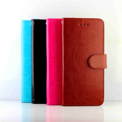 Crazy Horse Texture Leather Horizontal Flip Protective Case with Holder & Card Slots & Wallet & Photo Frame, For Google Pixel4, For LG K20(2019), For OPPO Realme5 Pro