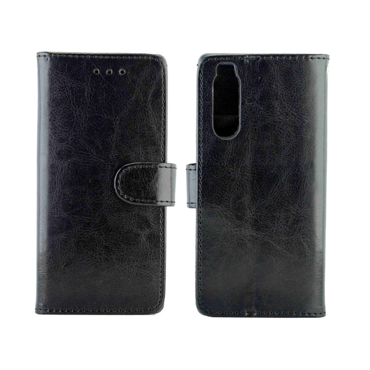 Crazy Horse Texture Leather Horizontal Flip Protective Case with Holder & Card Slots & Wallet & Photo Frame, For Sony Xperia 5, For LG W10, For Motorola MOTO E6 Play