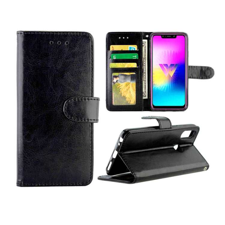 Crazy Horse Texture Leather Horizontal Flip Protective Case with Holder & Card Slots & Wallet & Photo Frame, For Sony Xperia 5, For LG W10, For Motorola MOTO E6 Play
