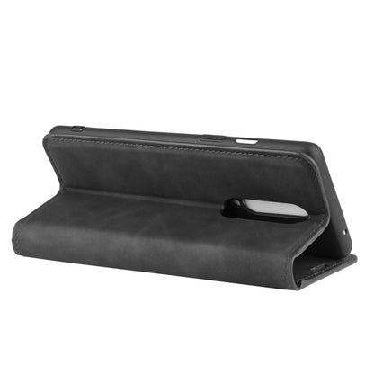 For OnePlus 8 Retro-skin Business Magnetic Suction Leather Case with Holder & Card Slots & Wallet, For OnePlus 8