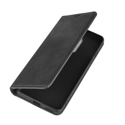 For OnePlus 8 Retro-skin Business Magnetic Suction Leather Case with Holder & Card Slots & Wallet, For OnePlus 8