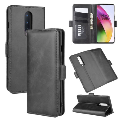 For OnePlus 8 Dual-side Magnetic Buckle Horizontal Flip Leather Case with Holder & Card Slots & Wallet, For OnePlus 8