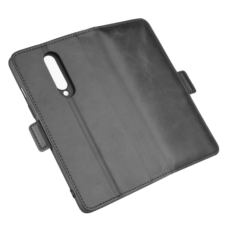 For OnePlus 8 Dual-side Magnetic Buckle Horizontal Flip Leather Case with Holder & Card Slots & Wallet, For OnePlus 8