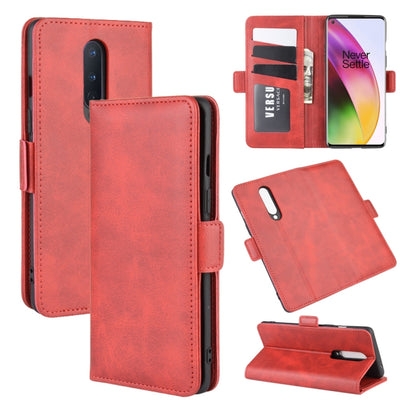 For OnePlus 8 Dual-side Magnetic Buckle Horizontal Flip Leather Case with Holder & Card Slots & Wallet, For OnePlus 8