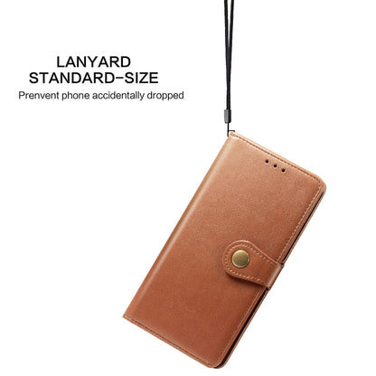 For OPPO Find X2 Retro Solid Color Leather Buckle Phone Case with Lanyard & Photo Frame & Card Slot & Wallet & Stand Function, For OPPO Find X2