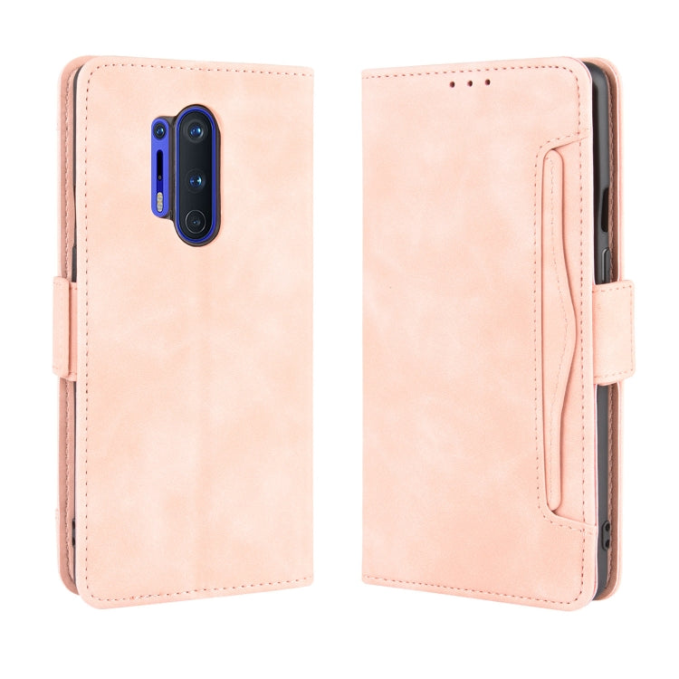 For OnePlus 8 Pro Wallet Style Skin Feel Calf Pattern Leather Case ，with Separate Card Slot, For OnePlus 8 Pro