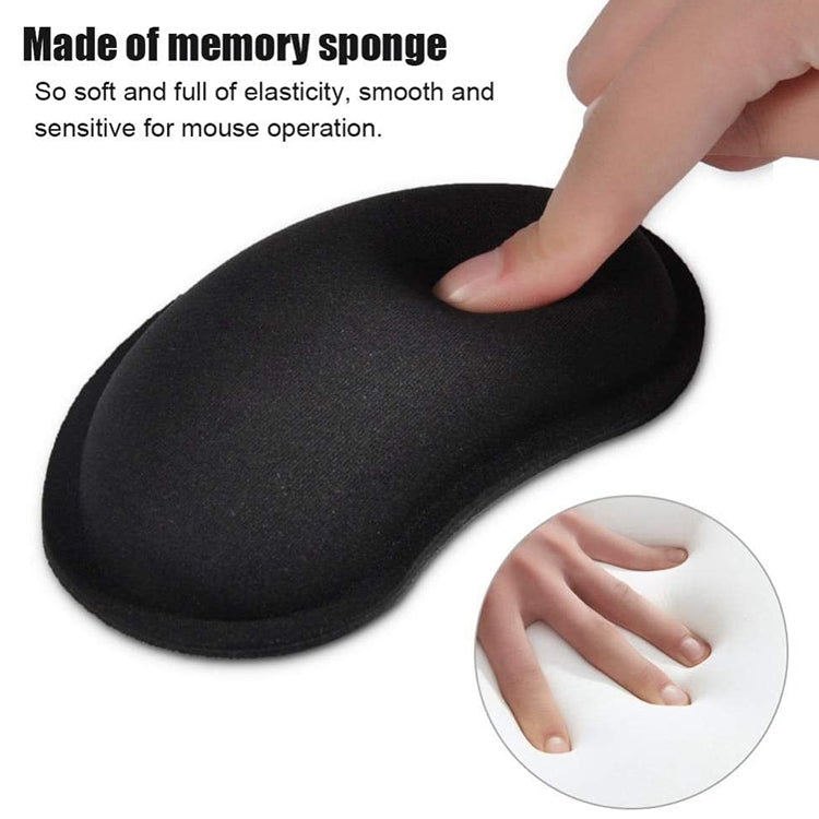 Comfort 3D Wrist Rest Silica Gel Hand Pillow Memory Cotton Mouse Pad