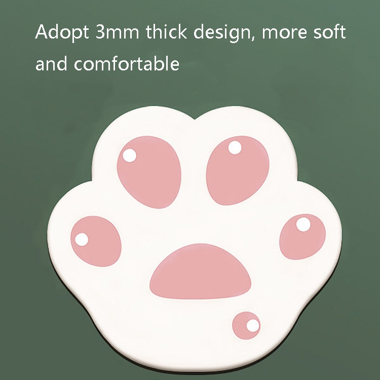 3 PCS XH12 Cats Claw Cute Cartoon Mouse Pad, Size: 280 x 250 x 3mm, White, Aquamarine, Marble, Light Blue, Lavender, Pink, Pink Purple, Skin Color, Grayish, Blue Yellow, Blue, Bright Blue, Green, Creamy-white, Ink Green, Dark Pink, Deep Pink White�����...