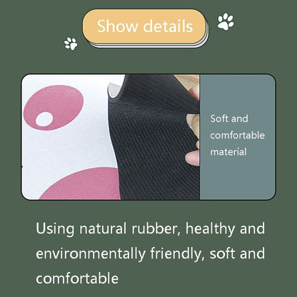 3 PCS XH12 Cats Claw Cute Cartoon Mouse Pad, Size: 280 x 250 x 3mm, White, Aquamarine, Marble, Light Blue, Lavender, Pink, Pink Purple, Skin Color, Grayish, Blue Yellow, Blue, Bright Blue, Green, Creamy-white, Ink Green, Dark Pink, Deep Pink White�����...