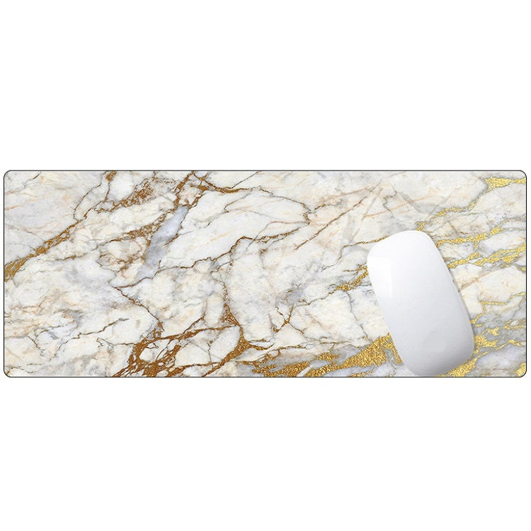 Marbling Wear-Resistant Rubber Mouse Pad, 300x700x5mm, 300x800x2mm