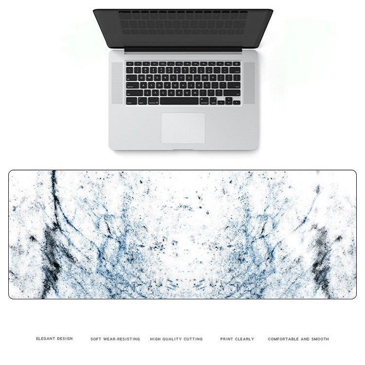 Marbling Wear-Resistant Rubber Mouse Pad, 300x700x5mm, 300x800x2mm