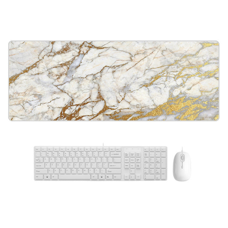 Marbling Wear-Resistant Rubber Mouse Pad, 300x700x5mm, 300x800x2mm