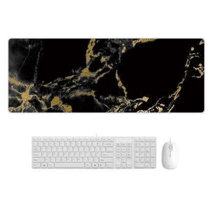 Marbling Wear-Resistant Rubber Mouse Pad, 300x700x5mm, 300x800x2mm