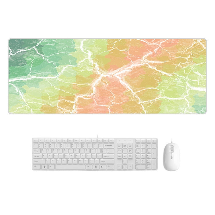 Marbling Wear-Resistant Rubber Mouse Pad, 300x700x5mm, 300x800x2mm