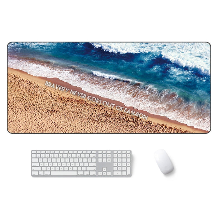 AM-DM01 Rubber Protect The Wrist Anti-Slip Office Study Mouse Pad, 300x700x3mm, 300x700x4mm