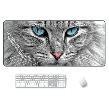 AM-DM01 Rubber Protect The Wrist Anti-Slip Office Study Mouse Pad, 300x700x3mm, 300x700x4mm