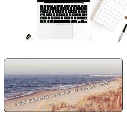 AM-DM01 Rubber Protect The Wrist Anti-Slip Office Study Mouse Pad, 300x700x5mm, 300x800x3mm