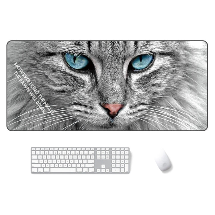 AM-DM01 Rubber Protect The Wrist Anti-Slip Office Study Mouse Pad, 300x800x4mm, 300x800x5mm