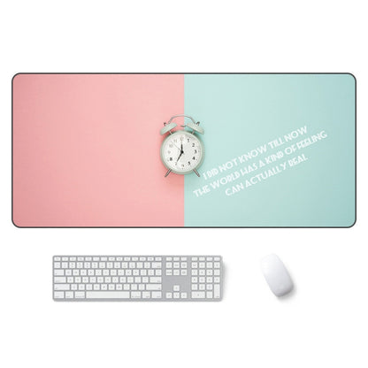 AM-DM01 Rubber Protect The Wrist Anti-Slip Office Study Mouse Pad, 400x900x2mm, 400x900x3mm
