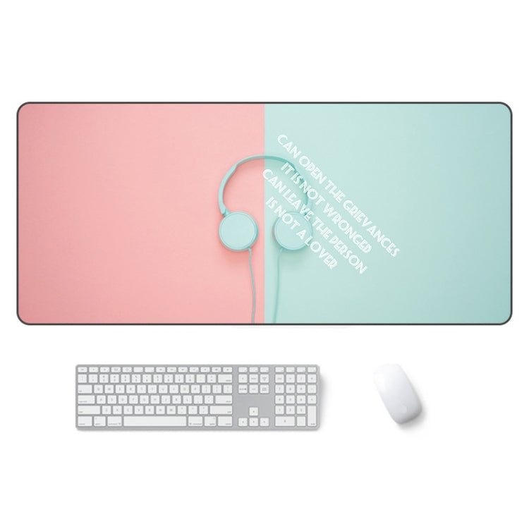 AM-DM01 Rubber Protect The Wrist Anti-Slip Office Study Mouse Pad, 400x900x2mm, 400x900x3mm