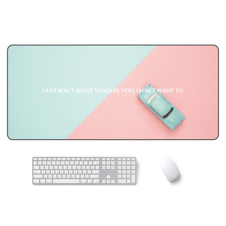 AM-DM01 Rubber Protect The Wrist Anti-Slip Office Study Mouse Pad, 400x900x2mm, 400x900x3mm