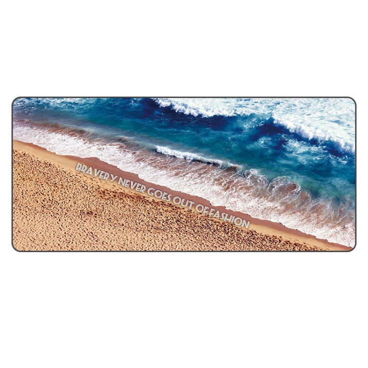 AM-DM01 Rubber Protect The Wrist Anti-Slip Office Study Mouse Pad, 400x900x4mm, 400x900x5mm